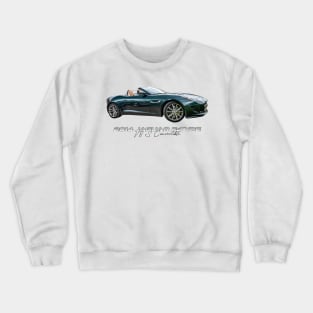 2014 Jaguar F Type V8 S Convertible Crewneck Sweatshirt